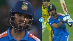 KL Rahul Angry on Virat Kohli Dismissal on 84 Runs Said I was Hitting It Man Video Viral