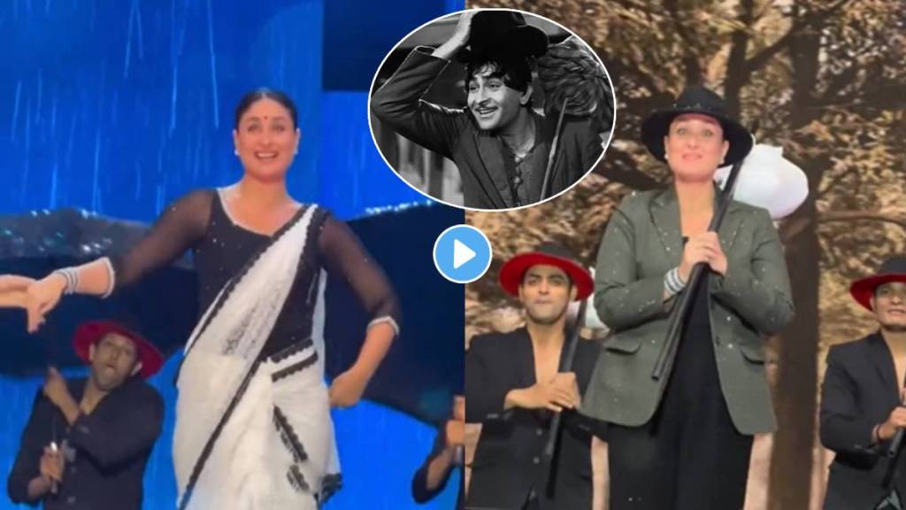 IIFA Awards 2025 kareena kapoor tribute to grandfather raj Kapoor perform on mera joota hai japani song