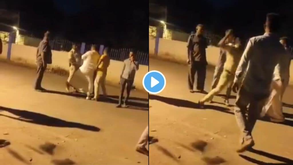 Karnataka BJP Leader Police officer Slap Each Other Viral Video