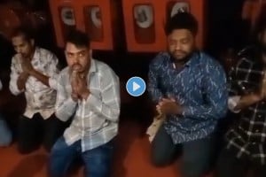 Men Laugh At Painful Climax Scenes Of Chhaava At Navi Mumbai Theatre