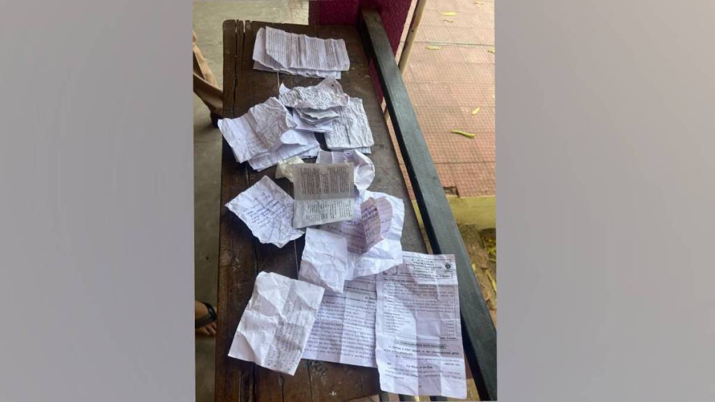 district administration raided exam center and took action against widespread copying