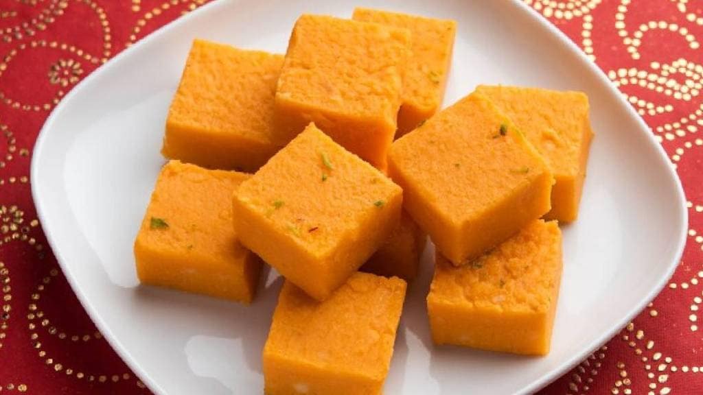 Testy gajar barfi recipe