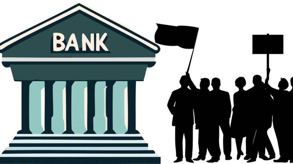 Bank employees strike , postponed ,