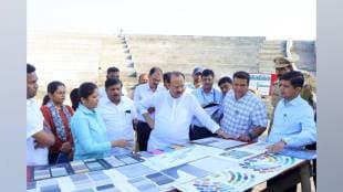 ajit pawar directed planning to display baramatis history and events on large screen in central Park