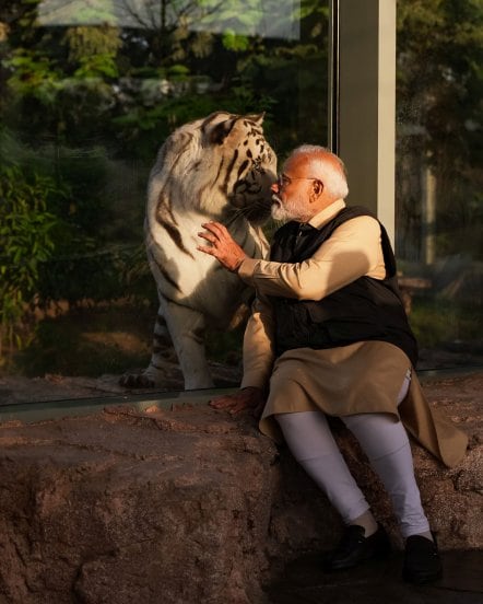 PM Narendra Modi at Vantara in Gujarat 2