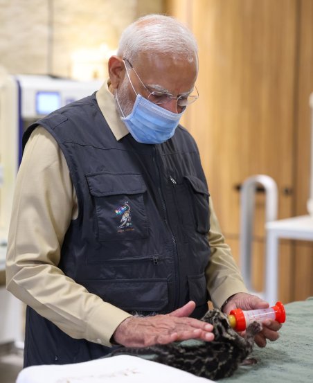 PM Narendra Modi at Vantara in Gujarat 3