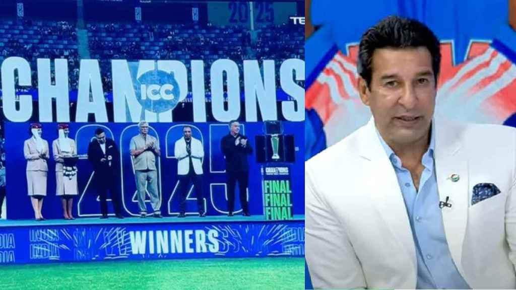 Why Host Pakistan Absent for Champions Trophy Final Ceremony Wasim Akram Answers After Controversy