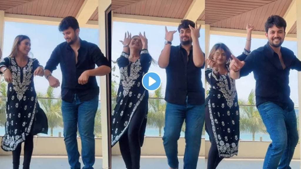 Paaru fame purva shinde and prasad jawade dance on Punjabi song watch video