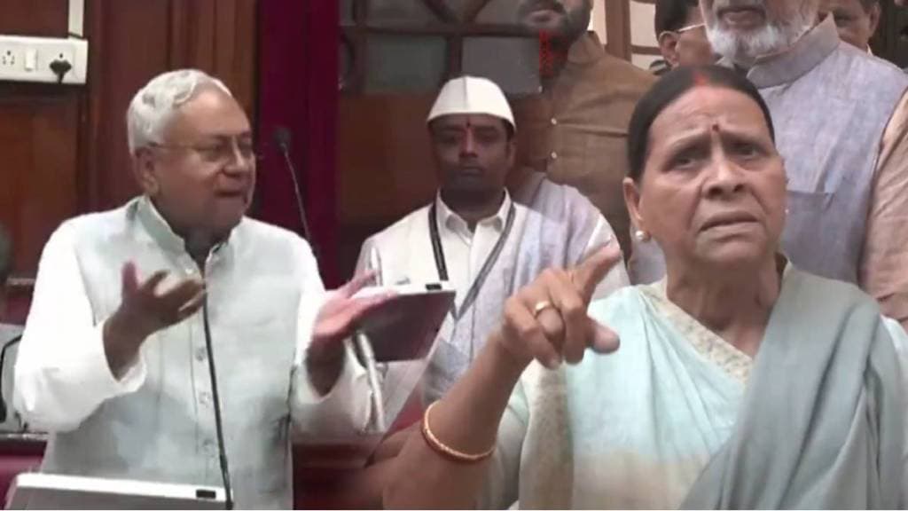 RJD leader Rabri Devi Nitish Kumar