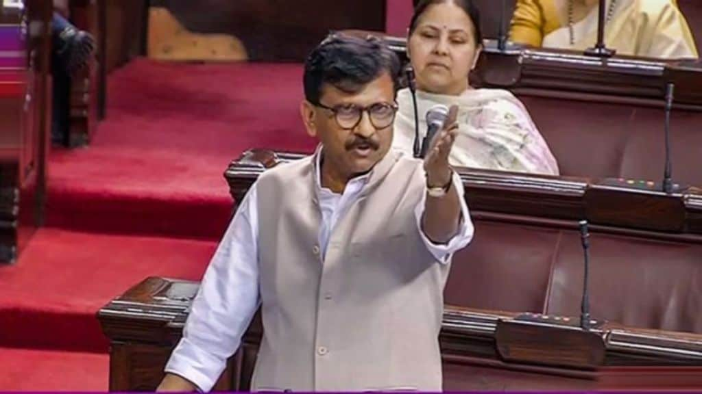 Sanjay Raut criticizes the Modi government over the Aurangzeb tomb controversy, urging leaders to send their sons for the cause, not the poor.