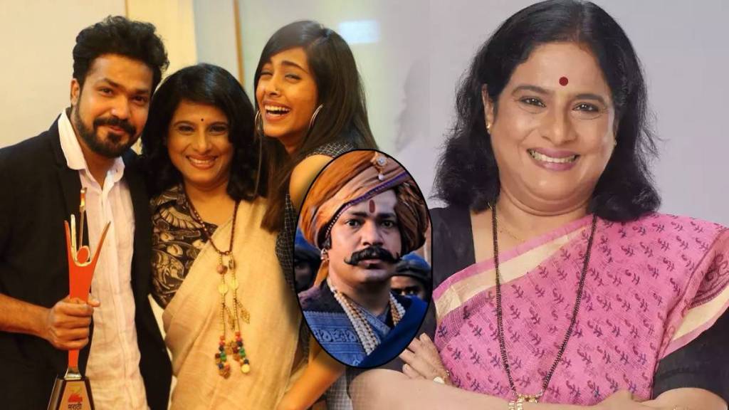 Shubhangi Gokhale praised to suvrat joshi work in chhaava movie |