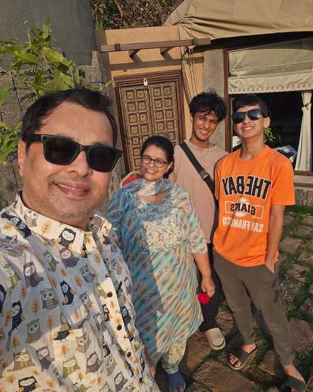 Subodh Bhave Lohagad Visit With Family