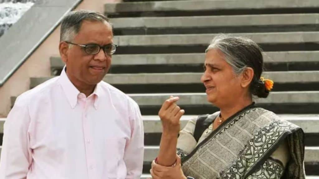 Sudha Murty shares her thoughts on Narayana Murthy’s ‘70-hour work week’ suggestion, emphasizing the need for balance in personal and professional life.