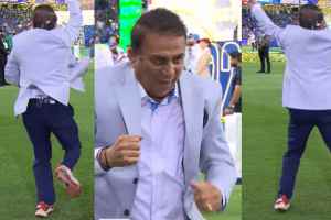 Sunil Gavaskar Dance After India Win Champions Trophy Final and Lifts Another ICC trophy Video viral