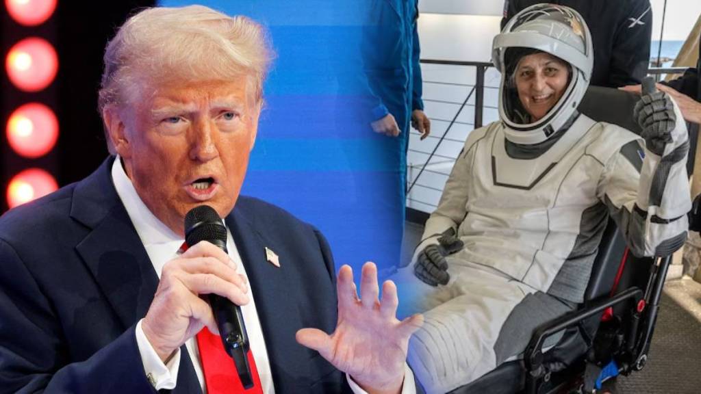 Sunita Williams Donald Trump