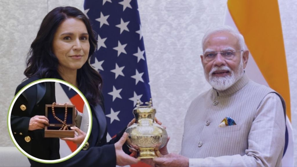 Tulasi Gabbard Narendra Modi Gift