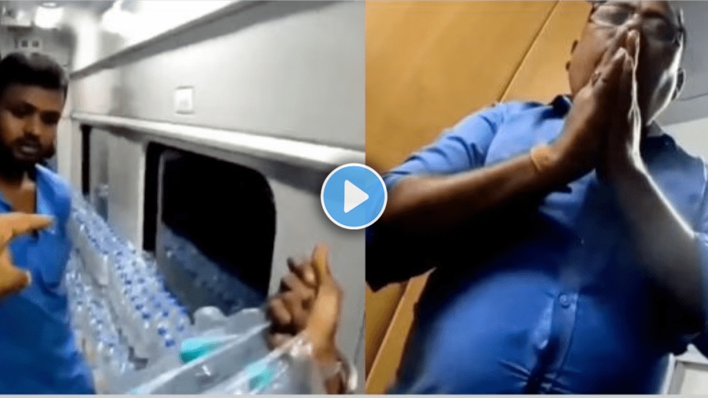 Vendors caught selling unauthorised water brand on Uttar Pradesh train video sparks outrage