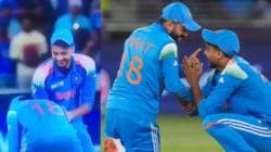 IND vs NZ : …अन् विराट अक्षर पटेलच्या पाया पडला, किंग कोहलीने असं का केलं? पाहा VIDEO