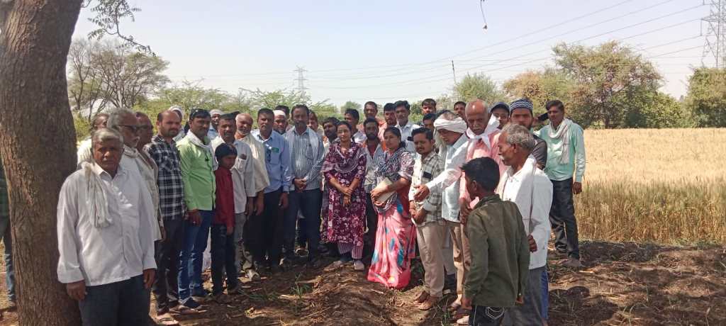 Shaktipeeth Highway, Line Marking , Farmers ,