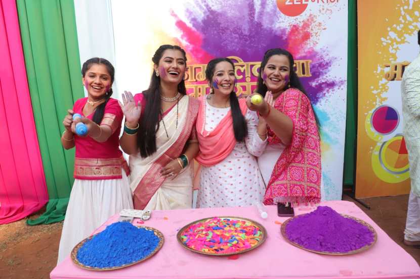 Zee Marathi Holi 2025 Celebration