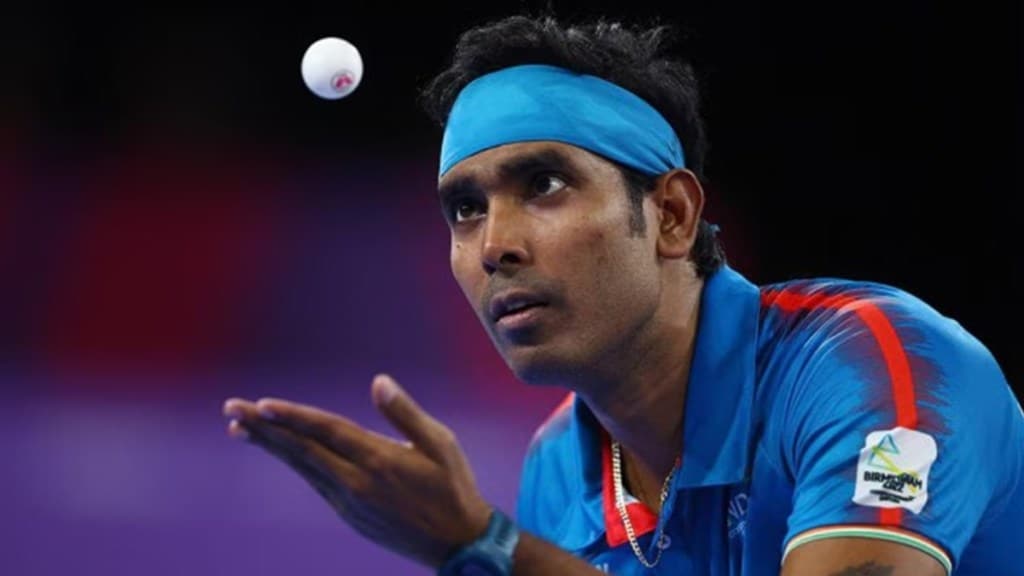 tennis player achanta Sharath Kamal