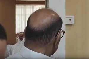 sharad pawar ignore ajit pawar video