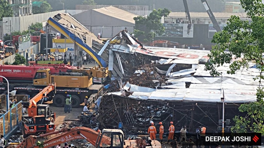 Ghatkopar hoarding collapse latest news