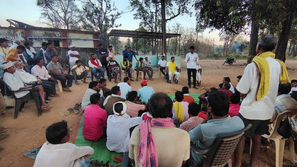 Gram Sabhas of 70 villages protest demanding immediate closure of all new and old mines in Gadchiroli district