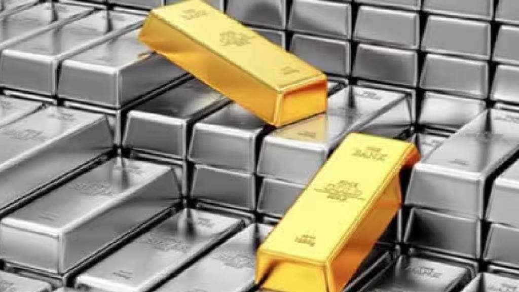 Gold and Silver shares Investment Stock Market print eco news