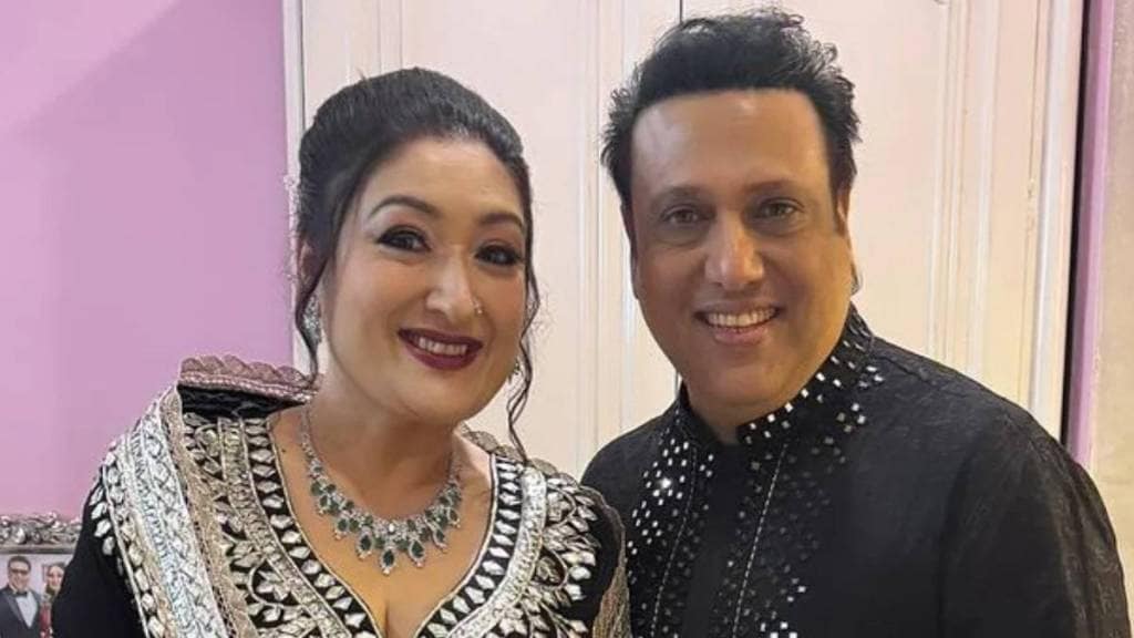 bollywood actor govinda and wife sunita ahuja kissing video viral amids divorce rumors