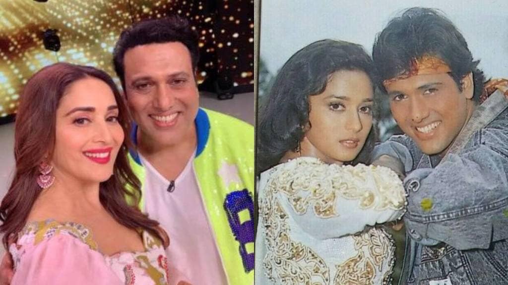 govinda once refused to work with madhuri dixit