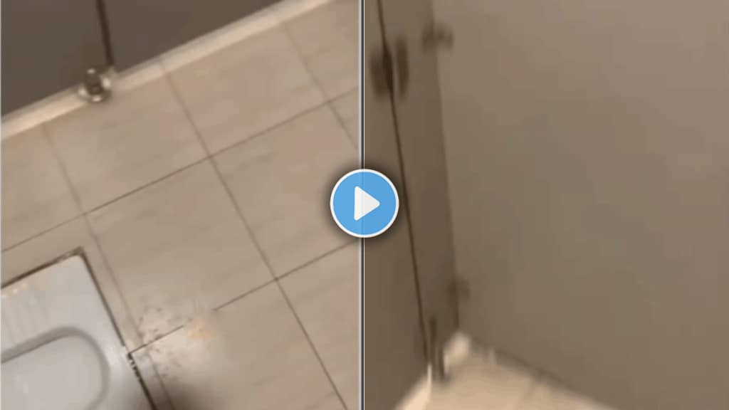 hidden camera in public bathroom and toilet video viral