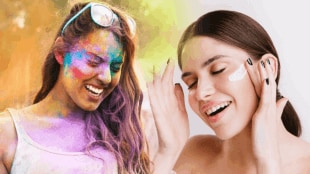 Holi skincare tips pre holi routine post holi skincare routine how to remove colors of holi