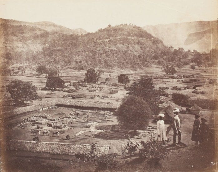 19th-century railway construction in India