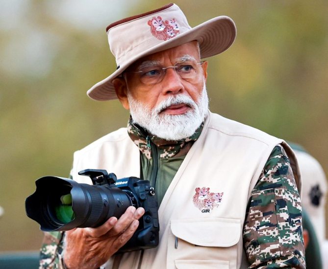 Narendra Modi Jungle Adventure