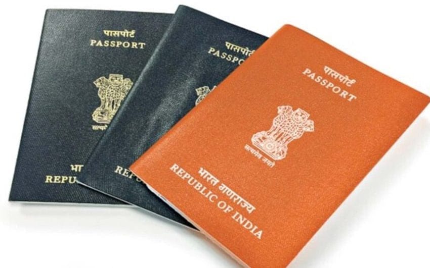 Indian Passport Colours