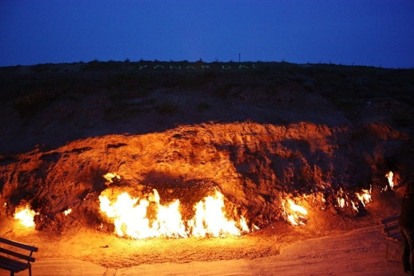 Yanar Dag, Azerbaijan