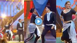 zee chitra gaurav leela aka vallari viraj dance with shreyas talpade