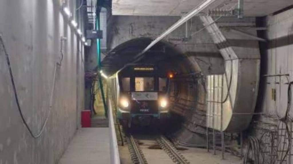 93 percent work of BKC Cuffe Parade Metro 3 line completed Mumbai news