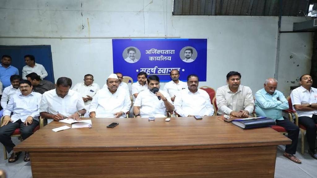 Four MLAs of Mahayuti oppose Shaktipeeth Highway Satej Patil Kolhapur news