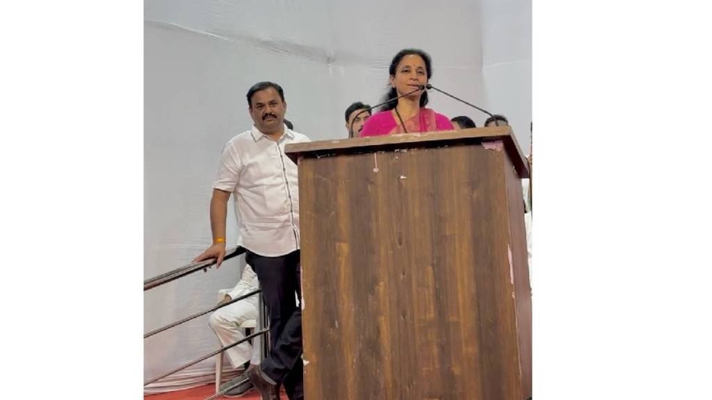 Supriya Sule stance on the removal of Aurangzeb tomb Pune