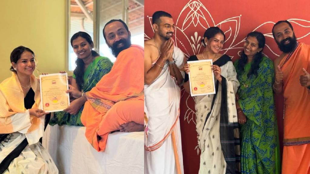 titeeksha tawde become certified hatha yoga teacher