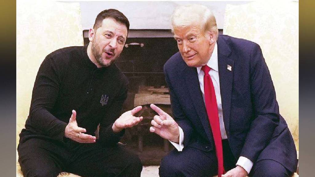 Controversy in Trump Zelensky talks over Ukraine