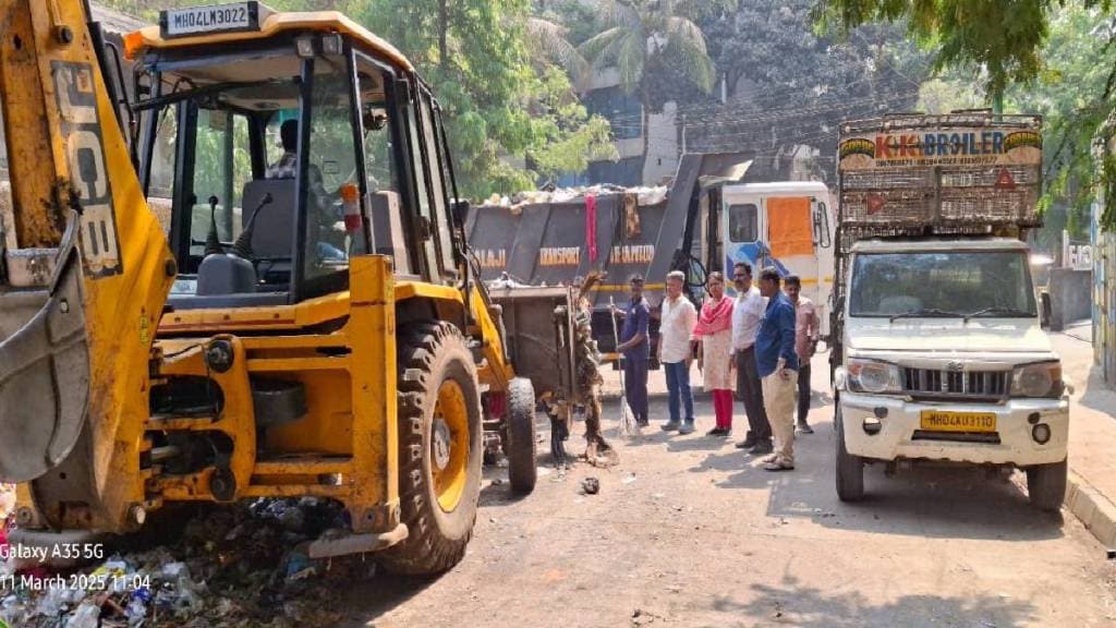 Thane Municipal Corporation has started taking the city waste to the landfill in Atkoli area of ​​Bhiwandi